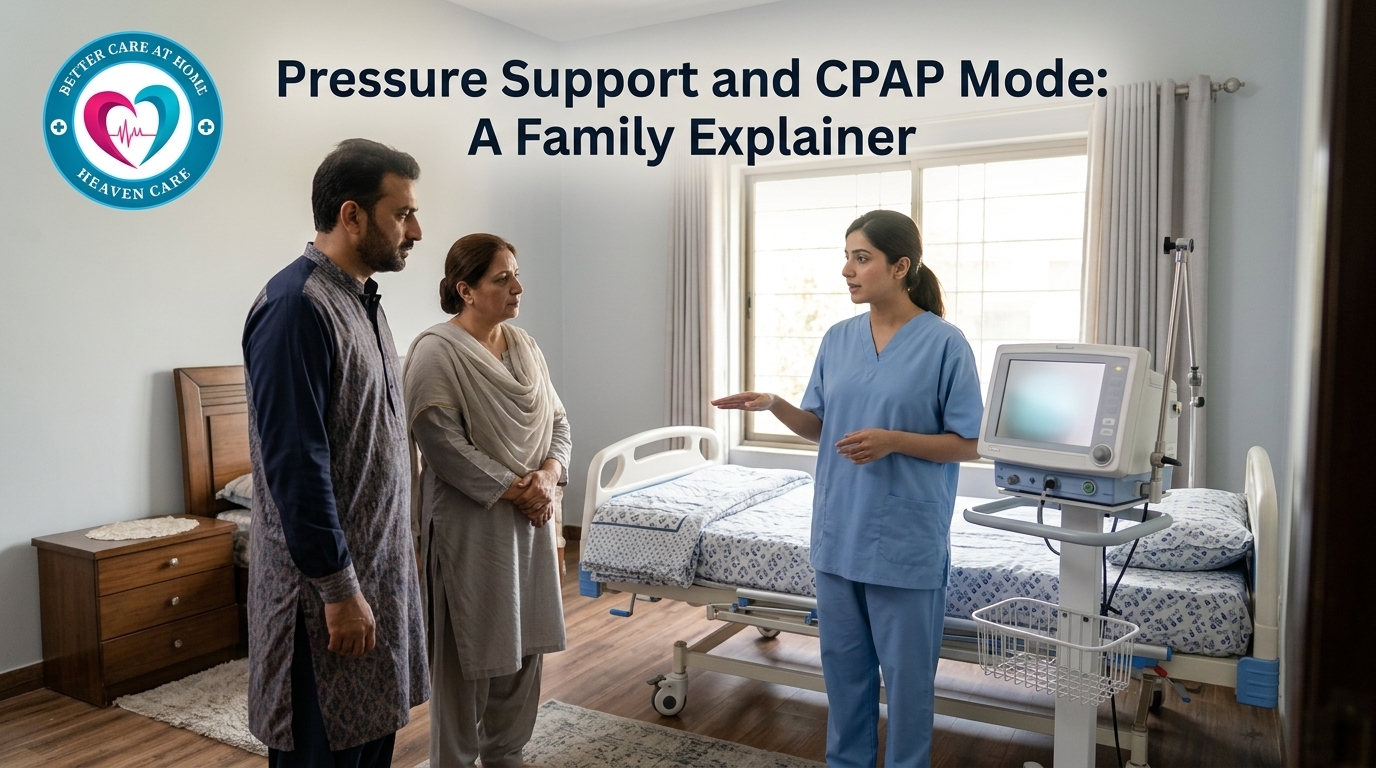Pressure Support and CPAP Mode