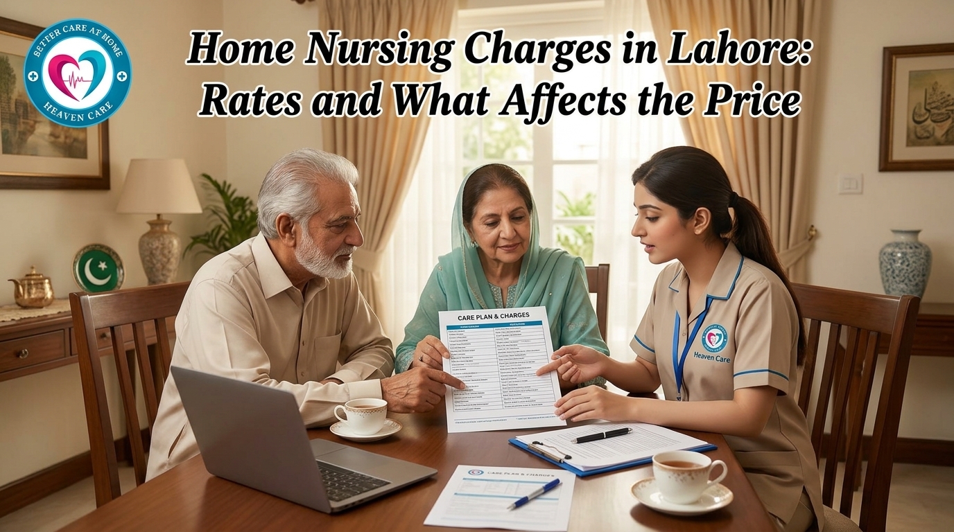 Home Nursing Charges in Lahore