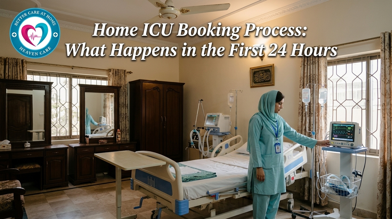 Home ICU Booking Process