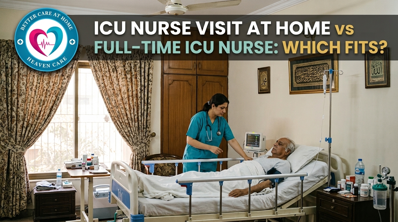 ICU Nurse Visit at Home